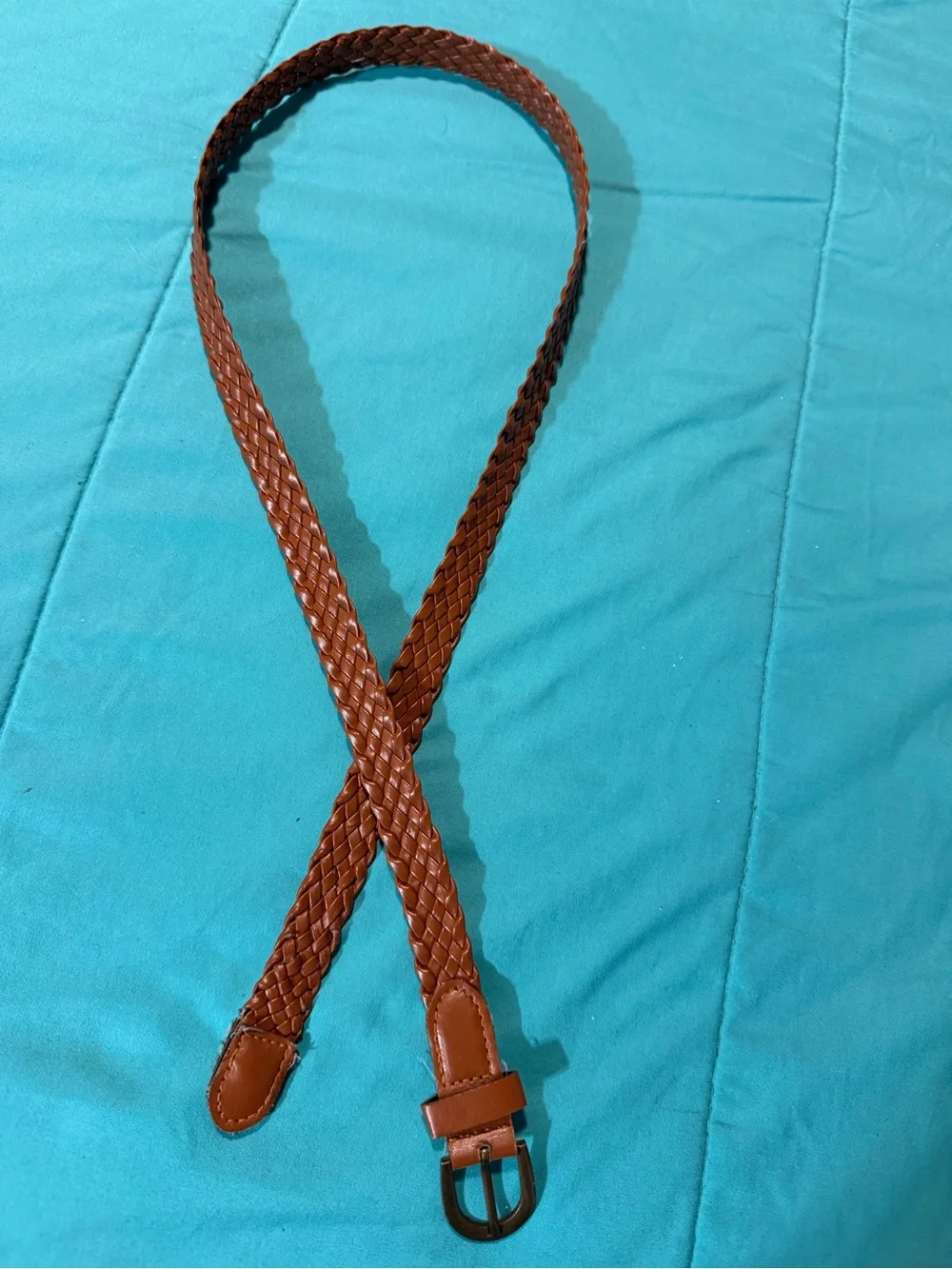 Braided Brown Belt - Classic Casual Style